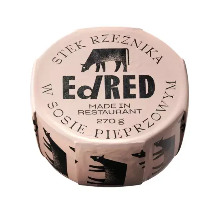 EdRed - Danie Stek rzeźnika w sosie pieprzowym 270g Bestseller