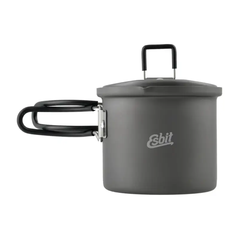 Ograniczona ilość Esbit - Garnek- kubek z pokrywką - Aluminium Pot 0,625L