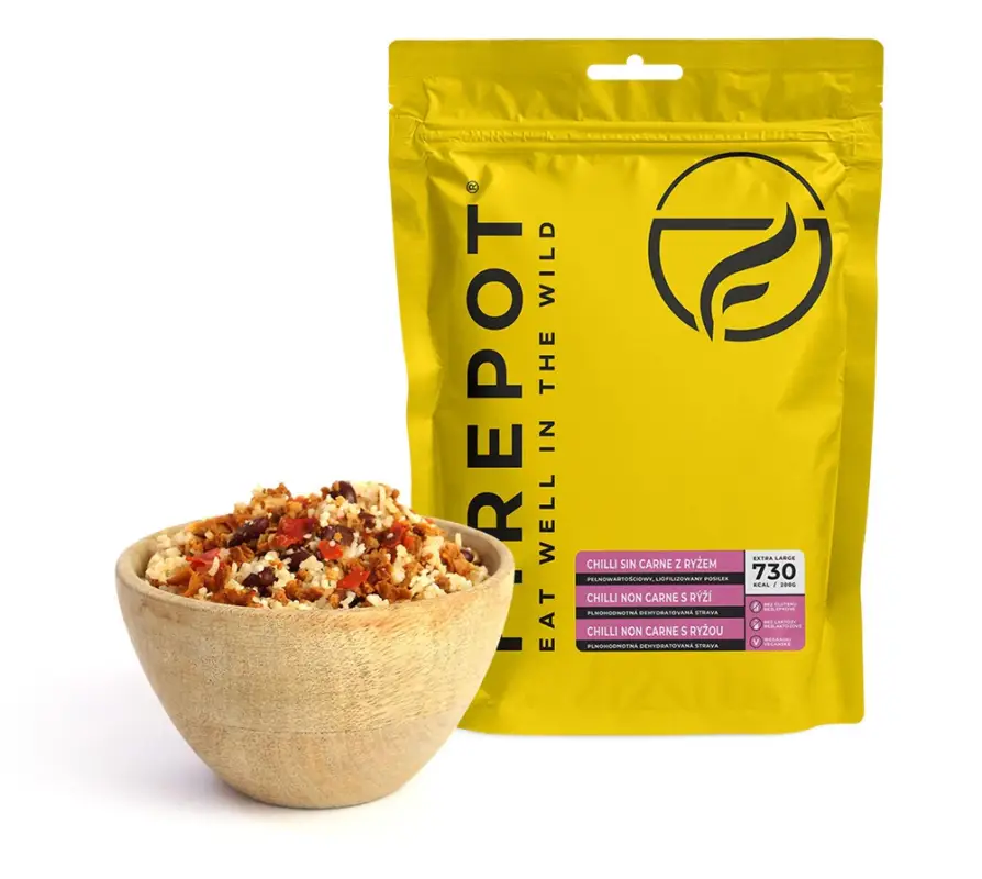 Firepot - Liofilizat Danie Chilli non Carne z ryżem XL, 800g /730kcal Oferta