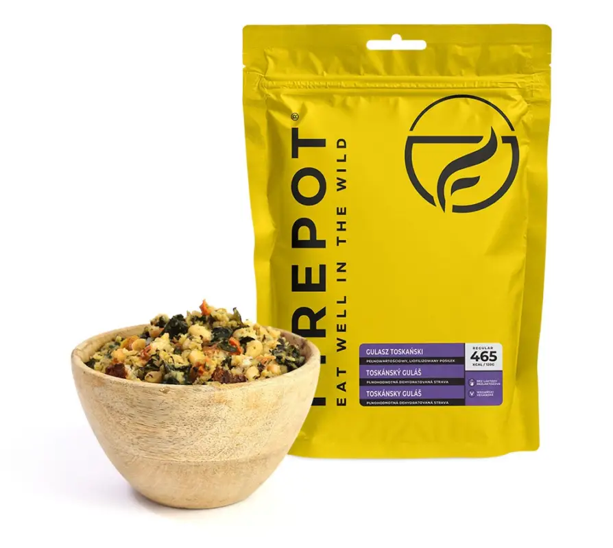 Wyjątkowa oferta Firepot - Liofilizat Danie Gulasz Toskański, 520g /465kcal