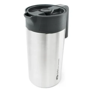 Kawiarka turystyczna French Press GSI Glacier Stainless Javapress 976 ml - Brushed Nie przegap