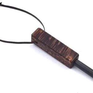Krzesiwo bushcraftowe - Brzoza Karelska Brązowa - Ręcznie robione Ograniczona ilość