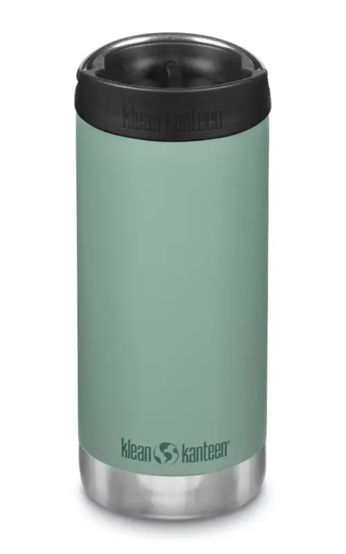 Kubek termiczny TKWide VI Cafe Cap Klean Kanteen 355 ml - Beryl Green Wyprzedaż