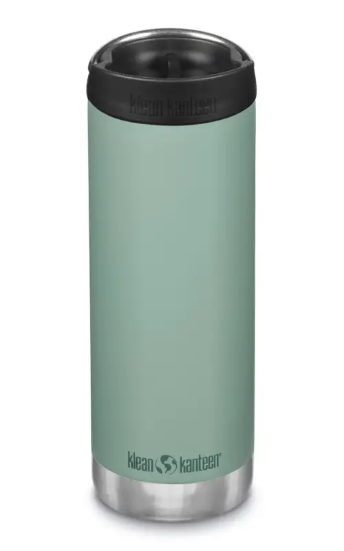 Kubek termiczny TKWide VI Cafe Cap Klean Kanteen 473 ml - Beryl Green Zniżka