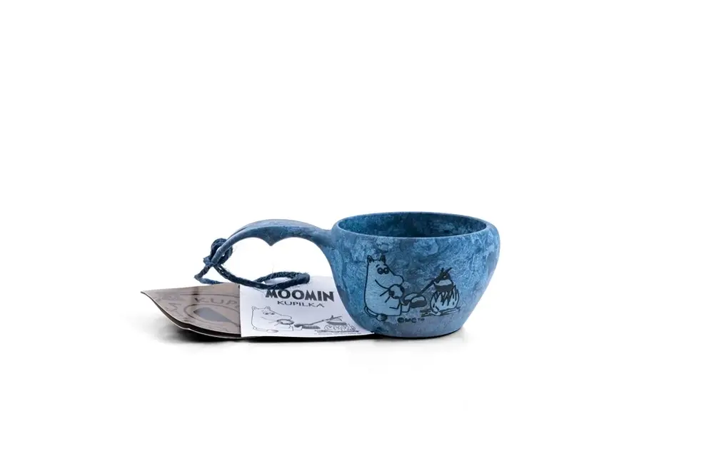 Cena promocyjna KUPILKA 12 Kubek Kuksa - Edycja Muminki - Muminek - niebieska