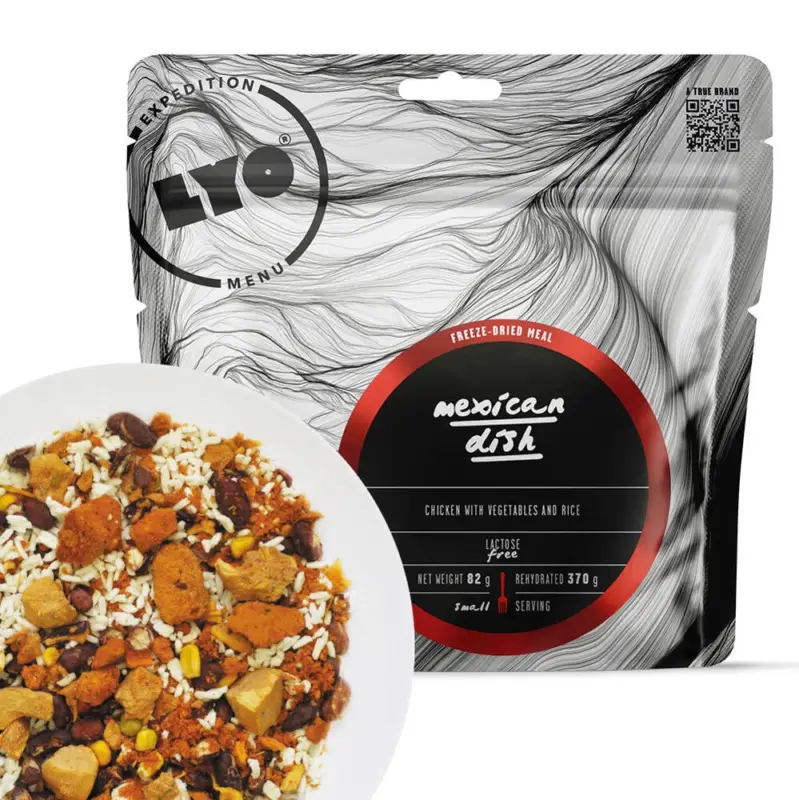 Promocja LYOFOOD Expedition - Racja żywnościowa liofilizowana - Danie Meksykańskie z ryżem 370g