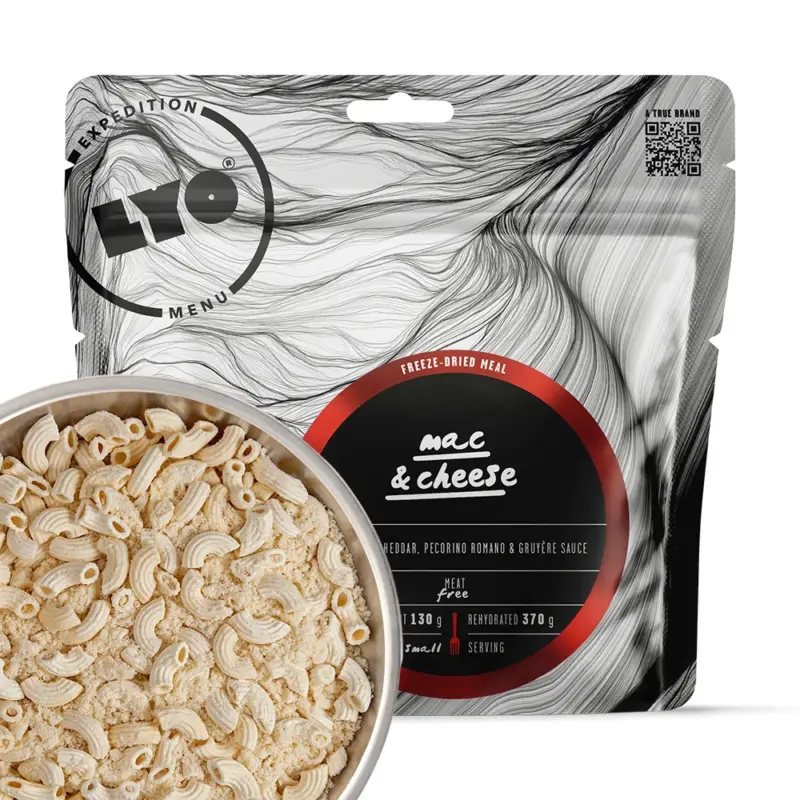 Wyjątkowa oferta LYOFOOD Expedition - Racja żywnościowa liofilizowana - Mac & Cheese - 370g