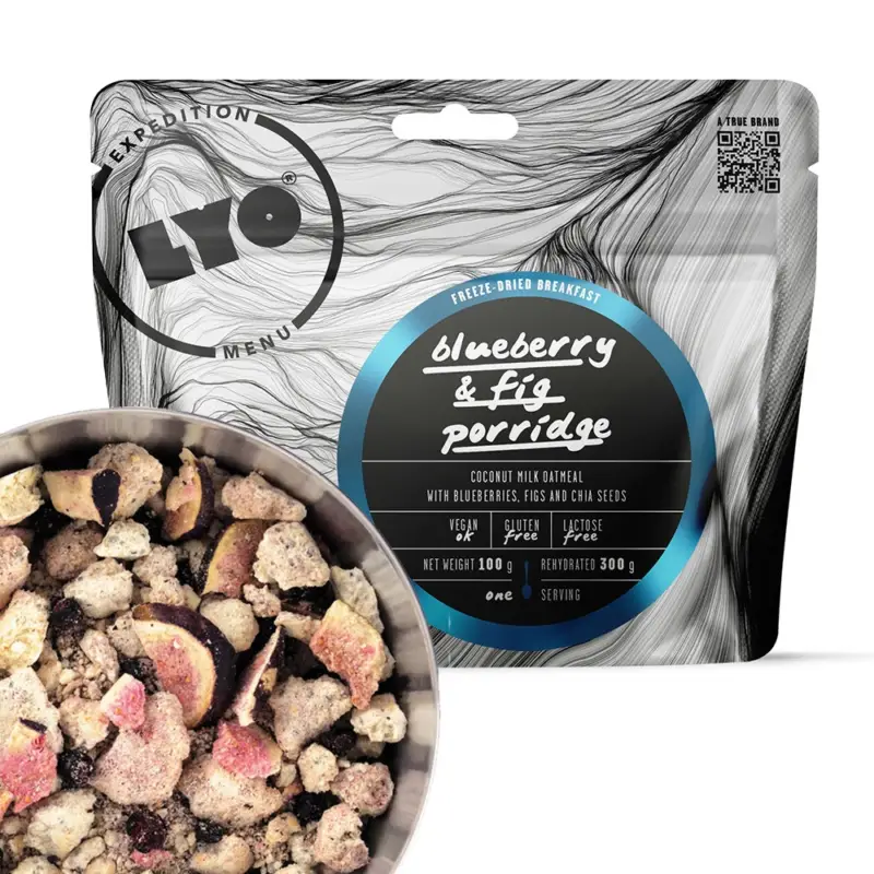 LyoFood Expedition - Racja żywnościowa liofilizowana - Owsianka figowo-jagodowa 300g Ograniczona ilość