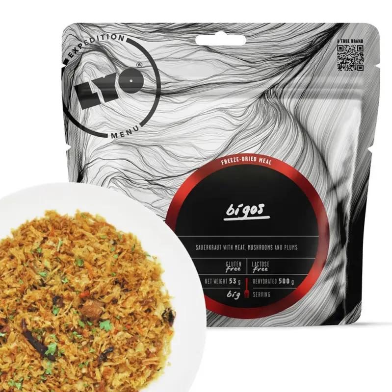 Obniżka ceny LYOFOOD Expedition - Racja żywnościowa liofilizowana - Tradycyjny Polski Bigos 500g