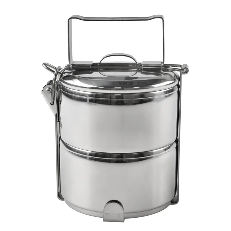 Menażka stalowa - Zestaw naczyń Zebra Food Carrier 12 cm x 2 Cena promocyjna
