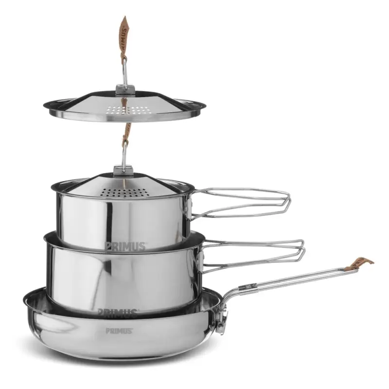 Ostatnia szansa Primus - Zestaw garnków turystycznych CampFire Cookset Stainless Steel - Small