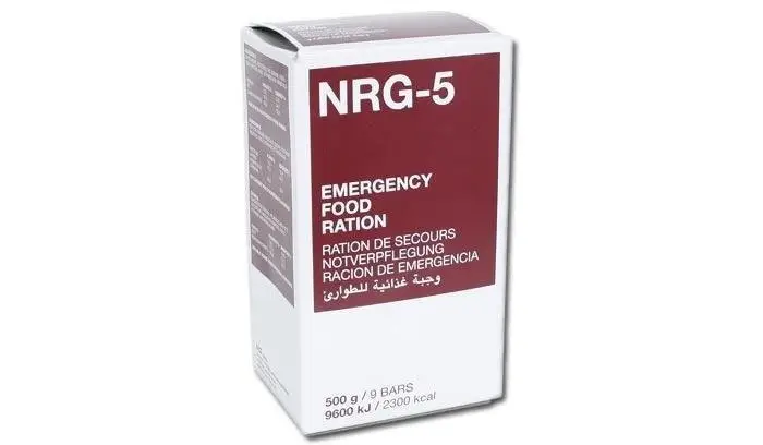 Racja żywnościowa survivalowa NRG-5 Emergency Food Ration Darmowy zwrot