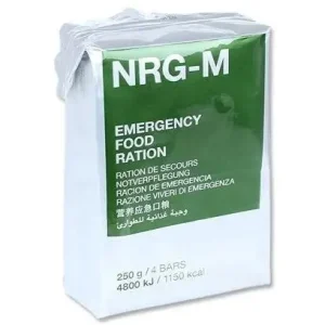 Dostępne od ręki Racja żywnościowa survivalowa NRG-M Emergency Food Ration