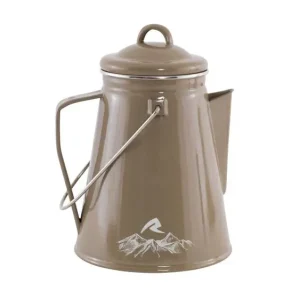 Do wyczerpania zapasów Robens - Emaliowany czajnik traperski - Tongass Enamel Kettle - Khaki