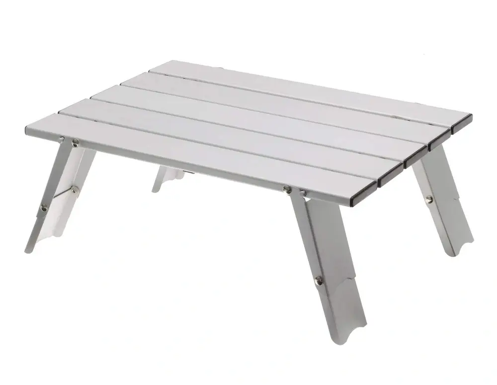 Stolik turystyczny składany - GSI Micro Table+ silver Darmowy zwrot
