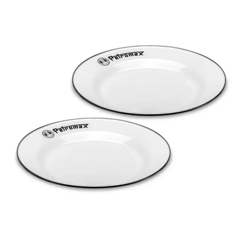 Hit cenowy Talerz emaliowany Petromax 22,5 cm (2 Szt) - biały