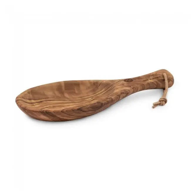 Rabat Talerzyk - płaska miseczka z drewna oliwnego 25 cm - Petromax - ręcznie robiona
