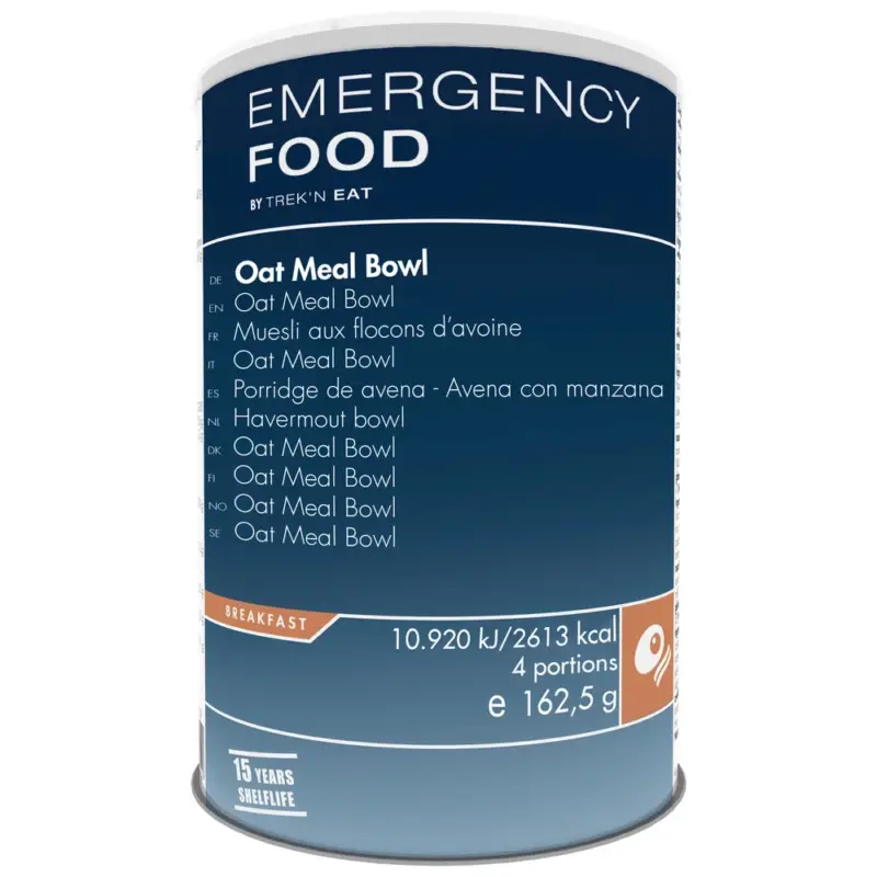 Darmowy zwrot Trek'n Eat - Emergency Food - Bowl Owsiany 650g (4 porcje)