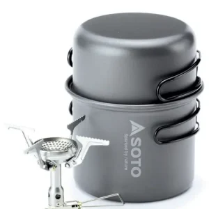Zestaw do gotowania SOTO Amicus w/o Igniter+ Cook Set Combo Wyjątkowa oferta
