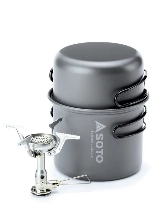 Zestaw do gotowania SOTO Amicus w/o Igniter+ Cook Set Combo Wyjątkowa oferta