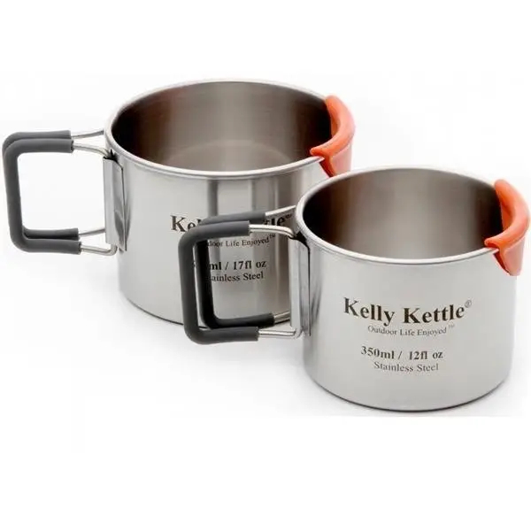 Zestaw kubków Kelly Kettle Camping Cup Set - Stalowy Dodaj do koszyka