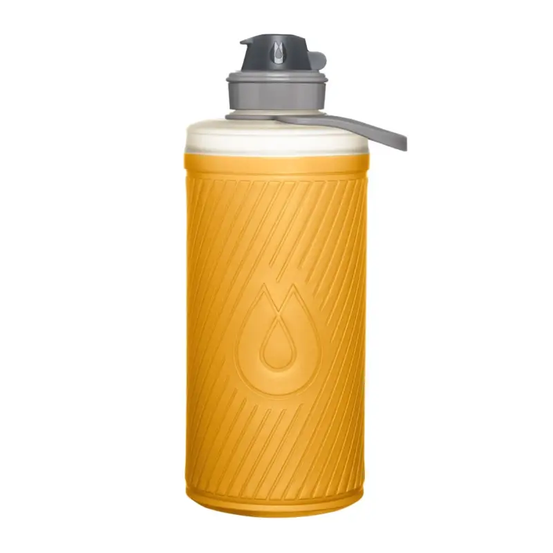 Wysoka jakość Butelka składana HydraPak Flux Bottle 1 L - golden yellow
