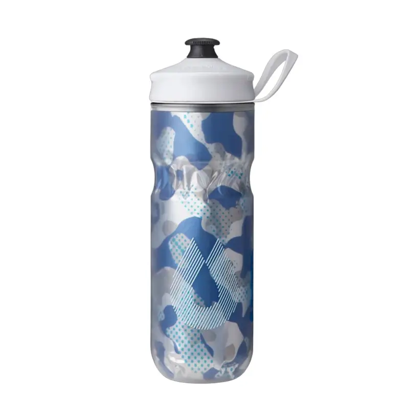 Szybka dostawa Butelka sportowa termiczna na wodęHydraPak Polar Sport 600 ml contender blue