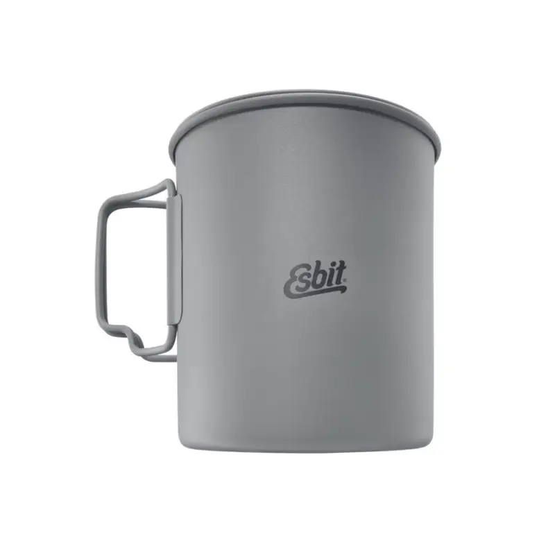 Popularny Esbit - Kubek tytanowy z pokrywką Titanium Pot - 750 ml - PT750-TI