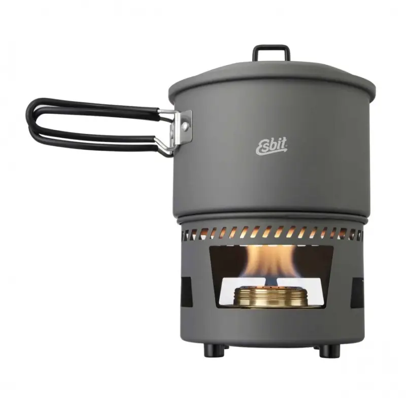 Esbit - Kuchenka turystyczna Alcohol Burner Cookset z palnikiem i garnkiem 1,5L Zamów dziś
