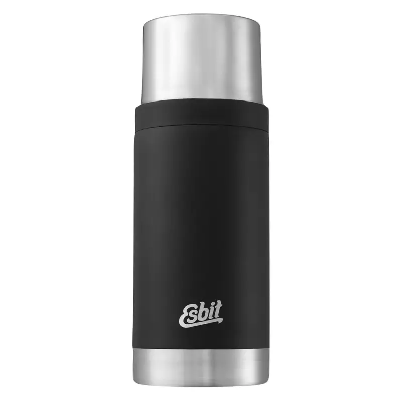 Esbit - Termos Esbit Sculptor Vacuum Flask 0.75 L - Czarny Bezpieczne zakupy