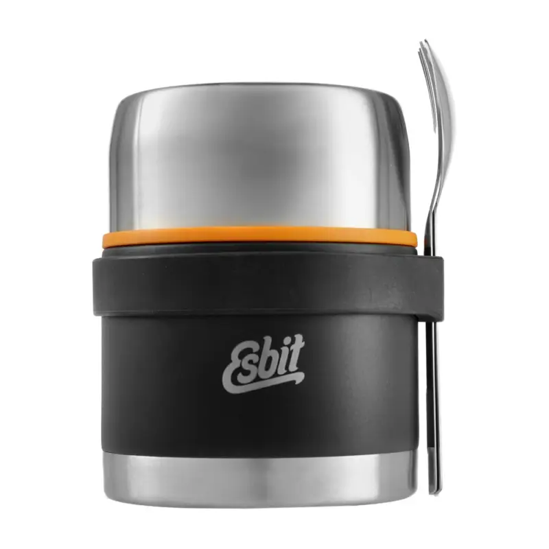 Obniżka ceny Esbit - Termos obiadowy Classic Food Jug ze sztućcami 0,5L czarny