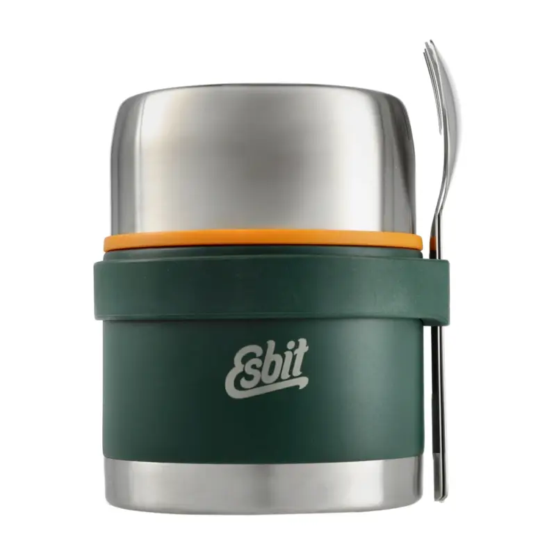 Esbit - Termos obiadowy Classic Food Jug ze sztućcami 0,5L forest green Najlepsza cena