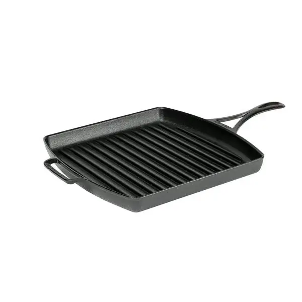 Lodge - Patelnia żeliwna grillowa BLACKLOCK 30 cm Tani