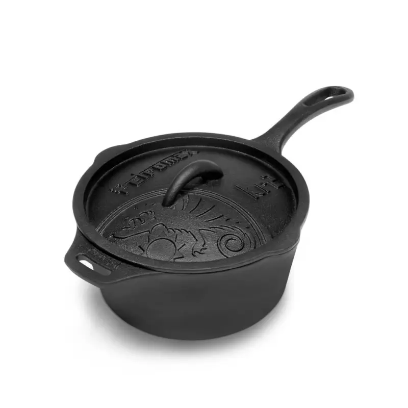 Bezpieczna płatność Rondel żeliwny Petromax Cast-Iron Saucepan KR2- z pokrywą