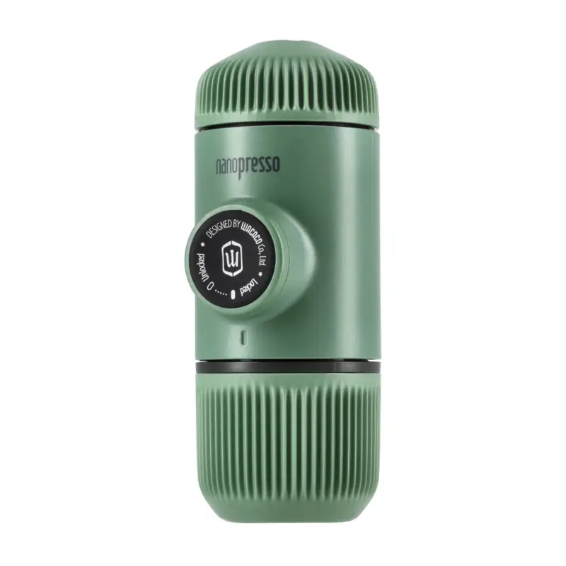 Wacaco Nanopresso - Przenośny podróżny ekspres do kawy -Moss Green z etui Oferta