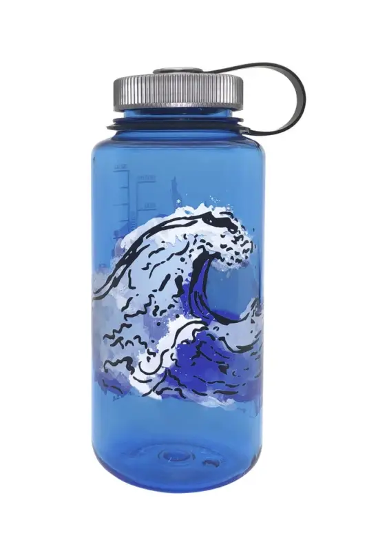 Niska cena Butelka Nalgene Elements 1L Widemouth - Water - Edycja Limitowana