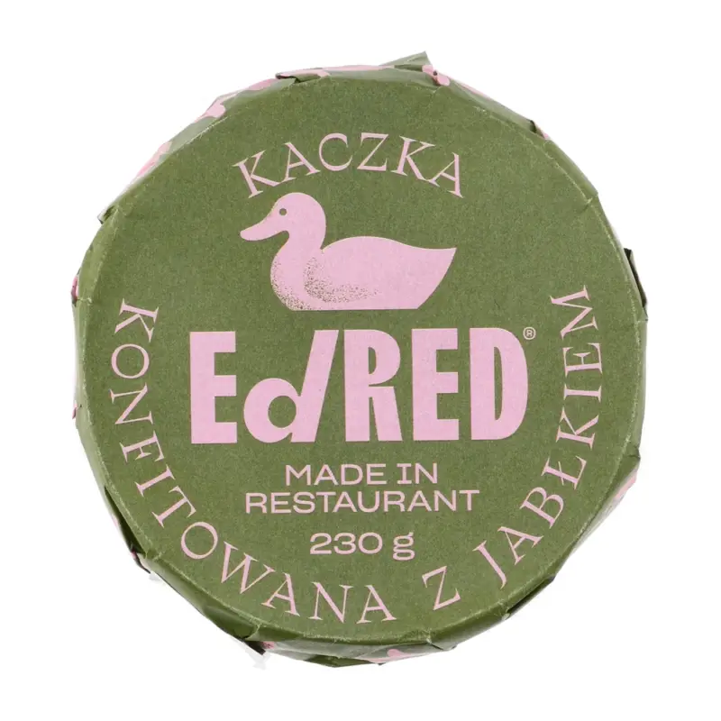 EdRed - Danie Kaczka konfitowana z jabłkiem 230 g Szybka dostawa