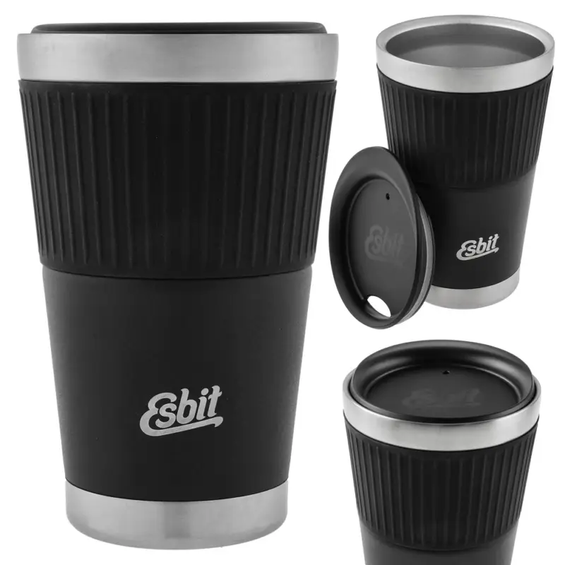 Esbit - Kubek Sculptor Thermo Mug 550 ml czarny Cena promocyjna