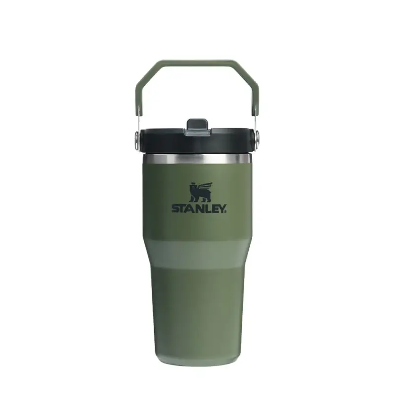 Cena promocyjna Kubek termiczny Stanley IceFlow Flip Straw 0,6 L Dried Pine