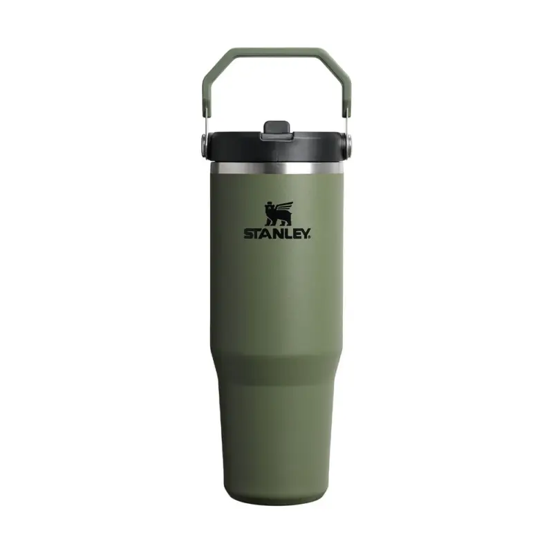 Kubek termiczny Stanley IceFlow Flip Straw 0,89 L Dried Pine Promocja