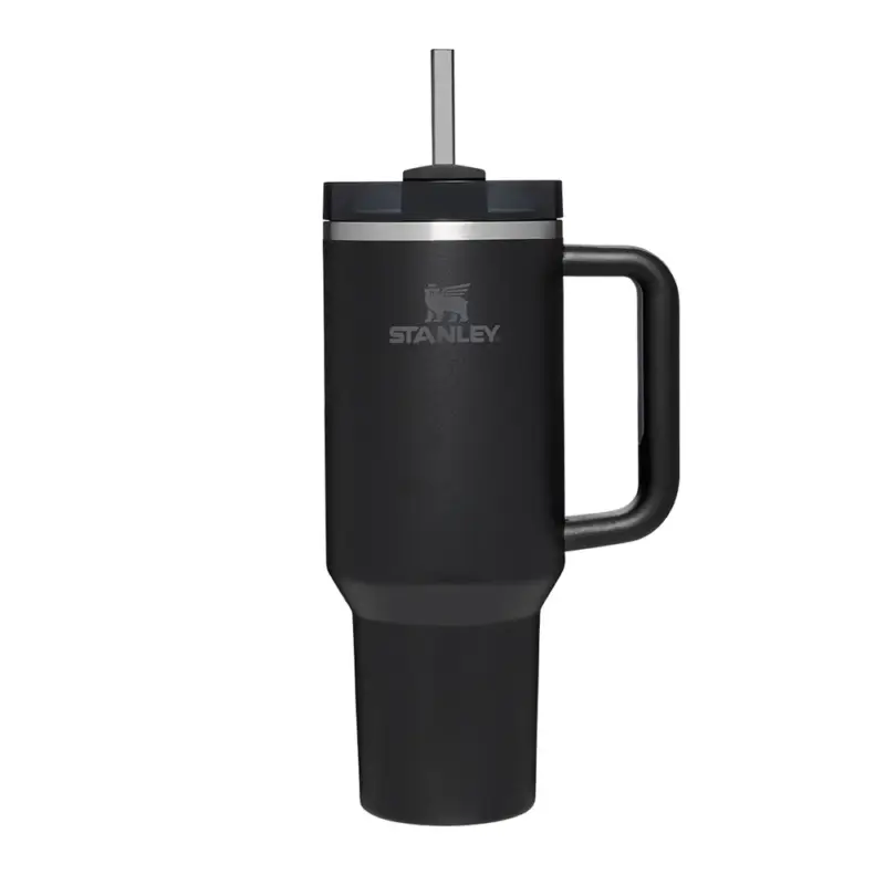 Łatwy zwrot Kubek termiczny Stanley Quencher H2.O FlowState Tumbler 1,18 l - Black Tonal