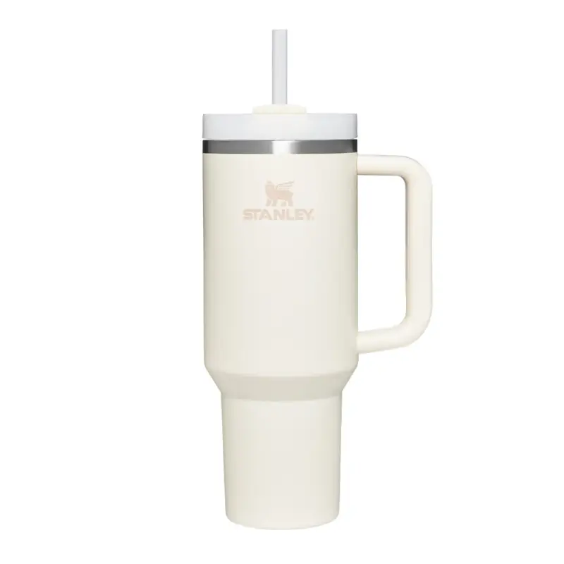 Bezpieczne zakupy Kubek termiczny Stanley Quencher H2.O FlowState Tumbler 1,18 l - Cream Tonal