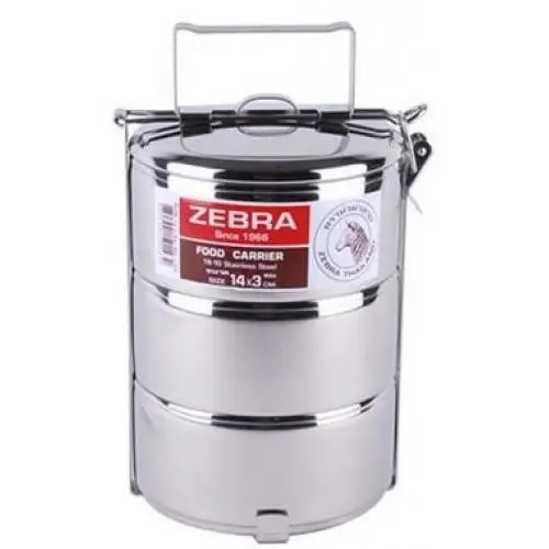 Menażka - Zestaw naczyń Zebra Food Carrier 14 Dostępne od ręki
