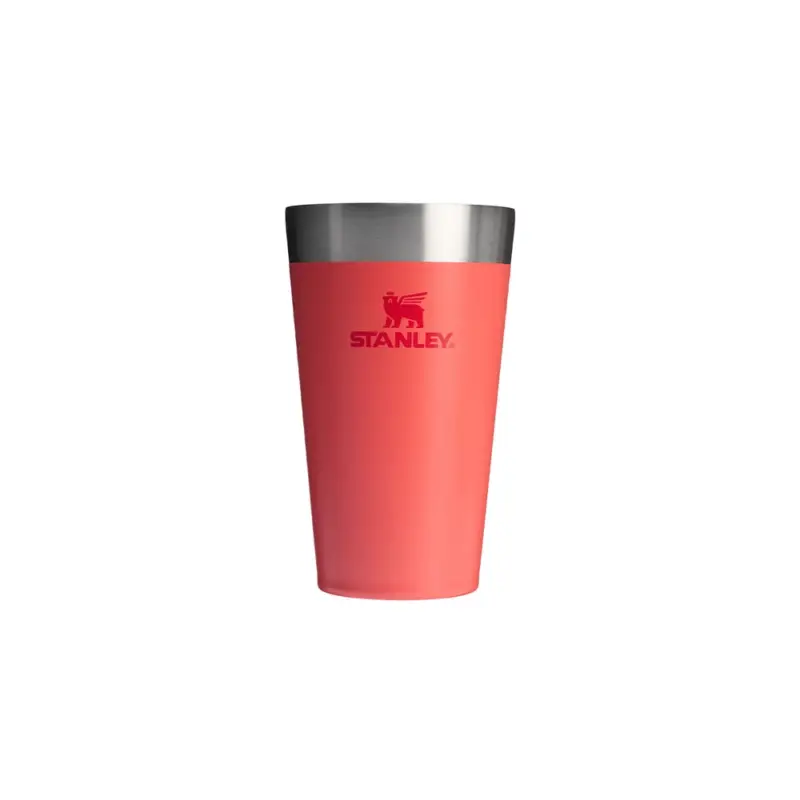 Bezpieczna płatność Stanley kubek termiczny Stacking Tumbler 0.47L Hot Coral
