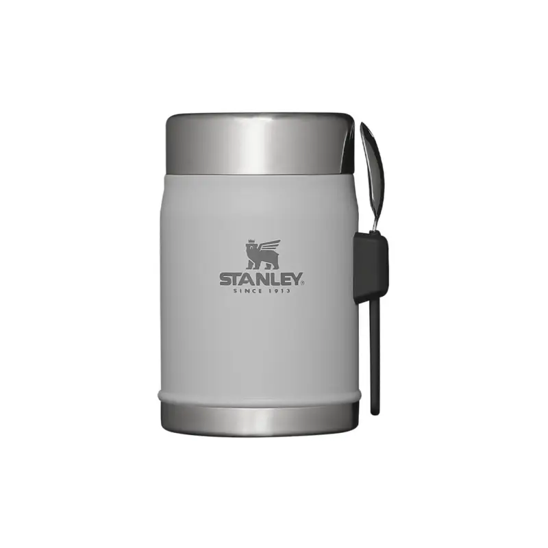 Wysoka jakość Termos obiadowy ze sztućcem Stanley CLASSIC 0,4L - ASH