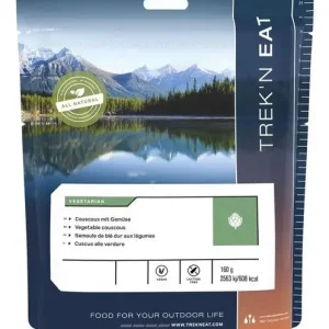 Bezpieczne zakupy Trek'n Eat - Kuskus z warzywami - danie wegańskie - 160g