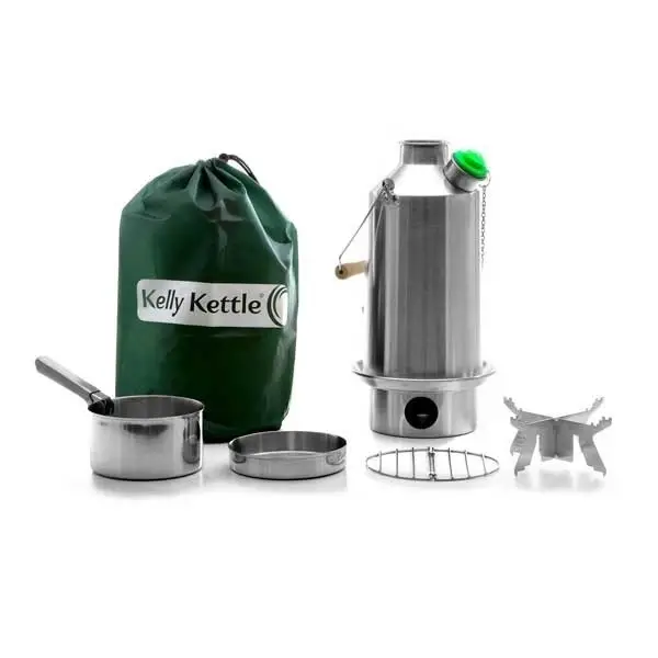 Zestaw Kelly Kettle BASIC Base Camp 1,6L Stalowy Darmowy zwrot