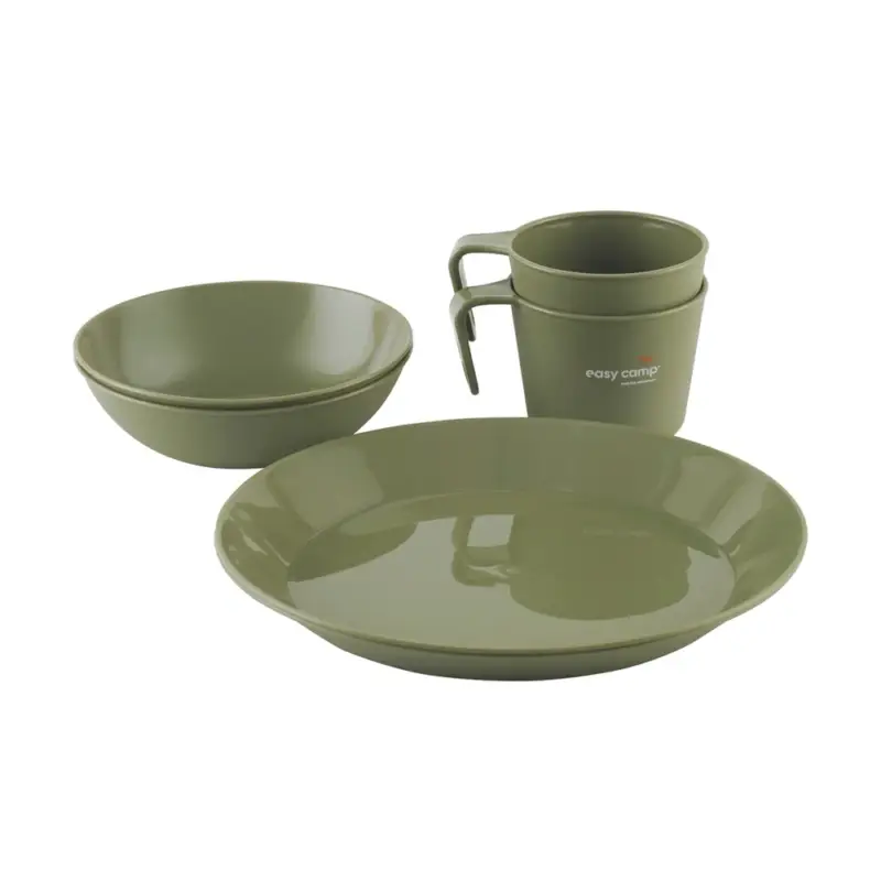 Zestaw naczyń kempingowych Easy Camp Moss 2 Dine Set Wyprzedaż