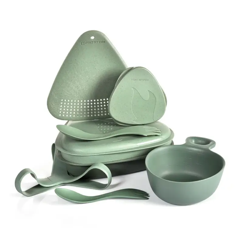 Wybór klientów Zestaw turystyczny Light My Fire - Outdoor MealKit BIO - sandygreen