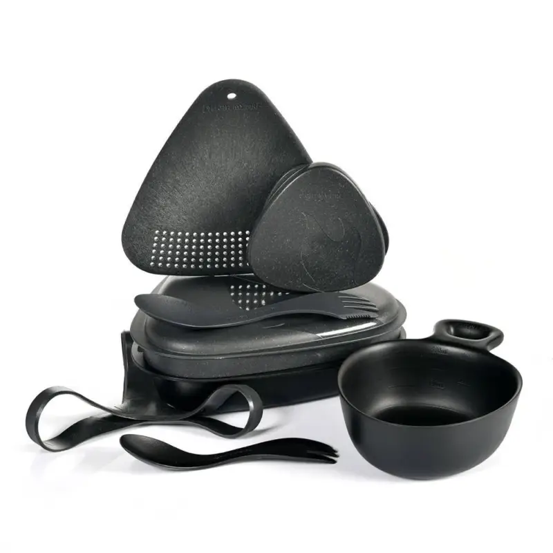 Zestaw turystyczny Light My Fire - Outdoor MealKit BIO - slatyblack Premium